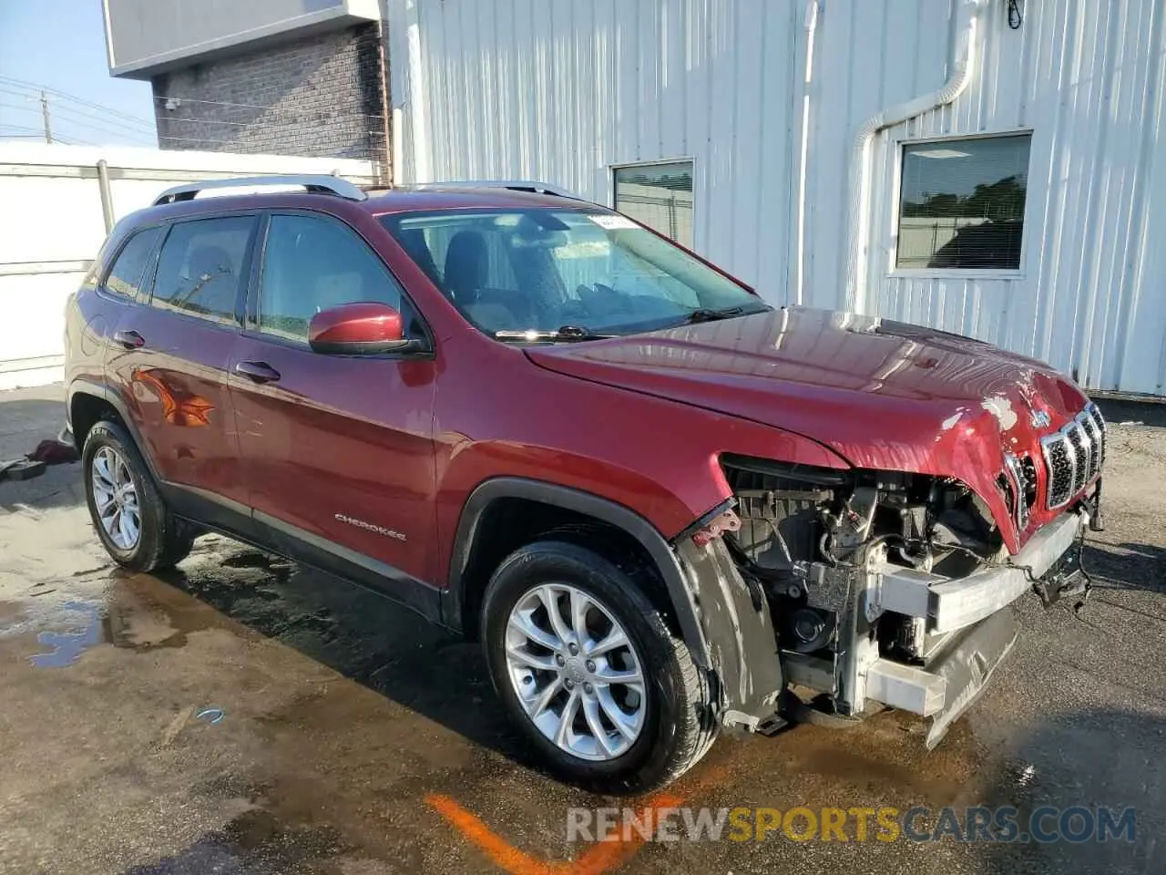 4 fotografías del automóvil dañado 1C4PJMCB1LD615721 JEEP GRAND CHER 2020