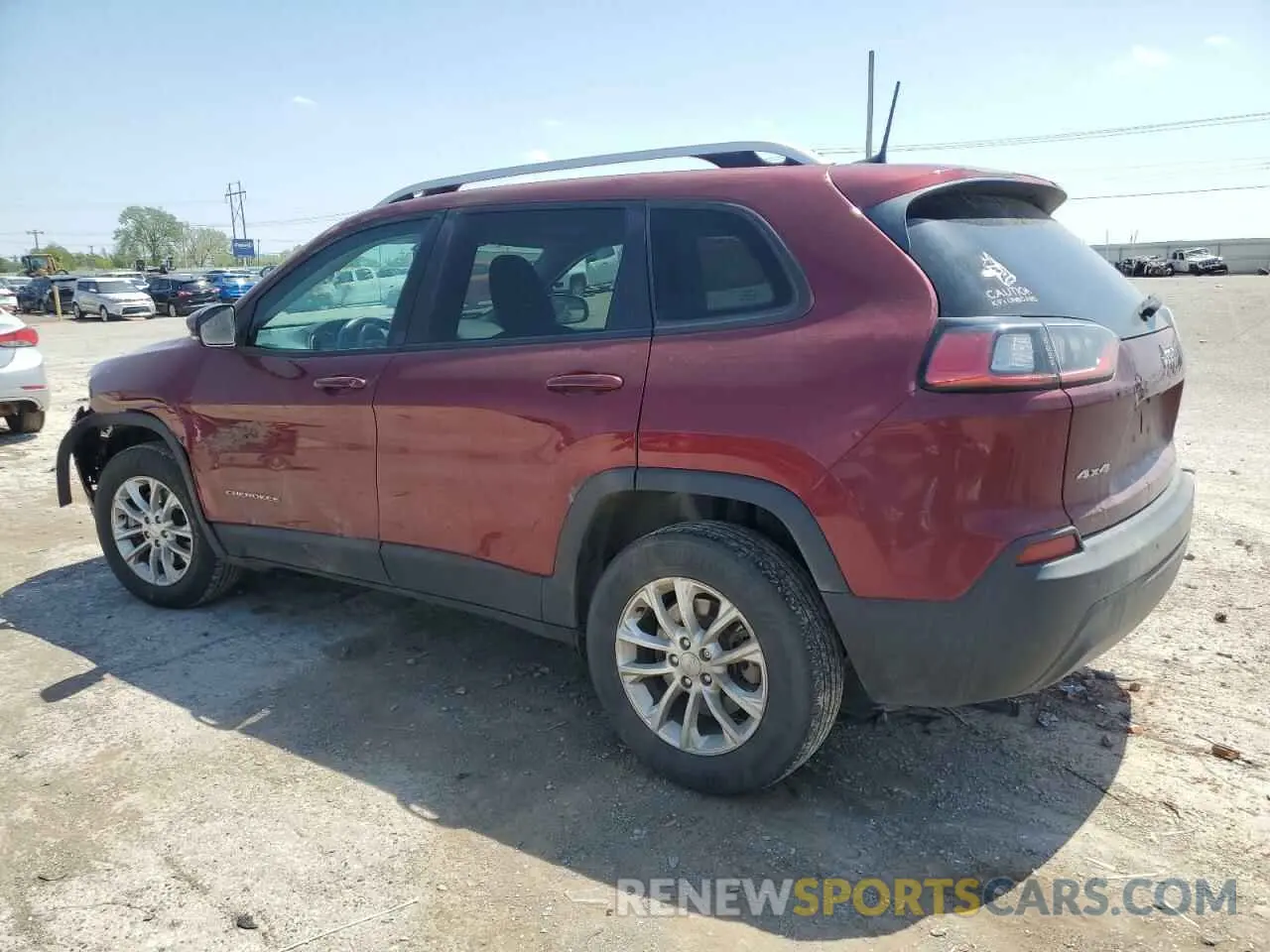 2 fotografías del automóvil dañado 1C4PJMCB2LD619857 JEEP GRAND CHER 2020