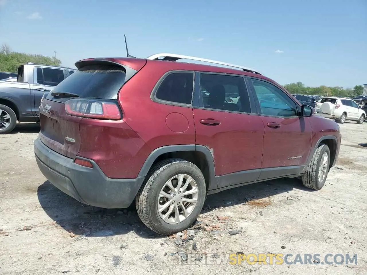 3 fotografías del automóvil dañado 1C4PJMCB2LD619857 JEEP GRAND CHER 2020