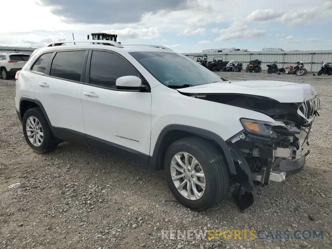 4 fotografías del automóvil dañado 1C4PJMCB4LD548533 JEEP GRAND CHER 2020