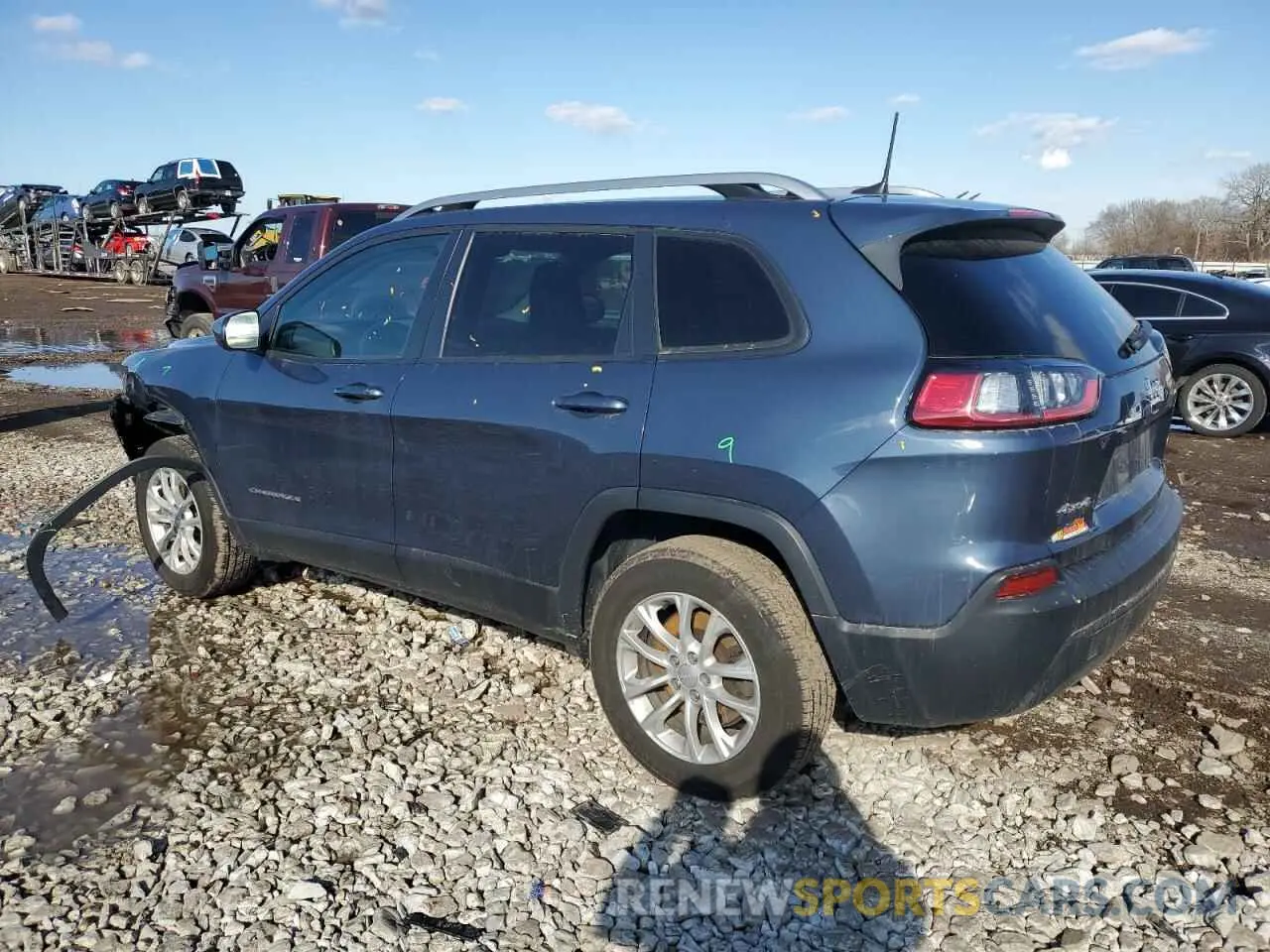 2 fotografías del automóvil dañado 1C4PJMCB8LD540418 JEEP GRAND CHER 2020