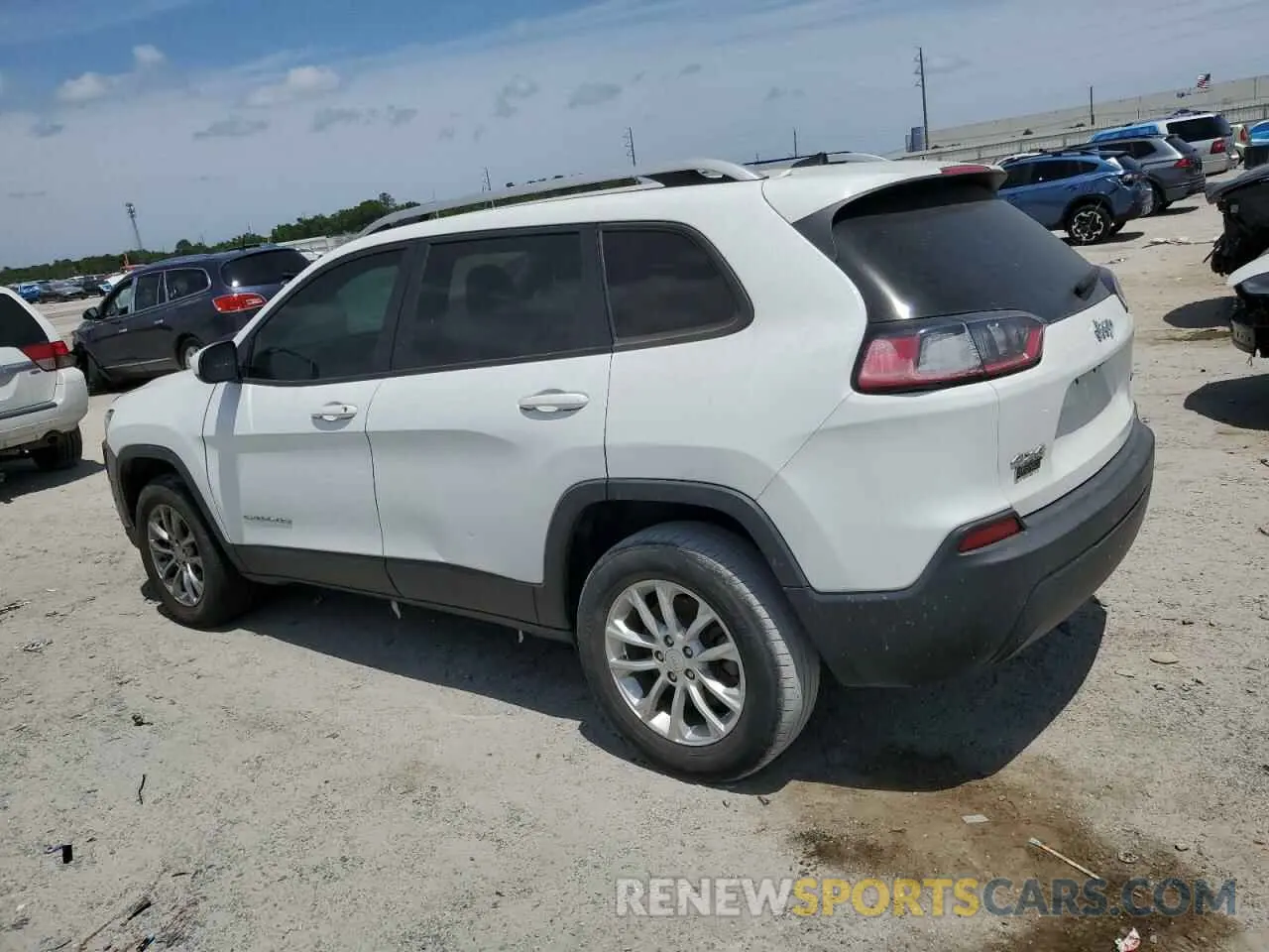 2 fotografías del automóvil dañado 1C4PJMCB8LD579560 JEEP GRAND CHER 2020