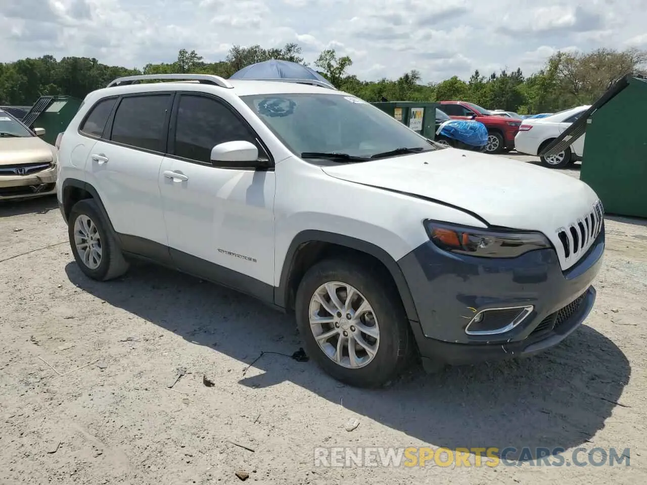 4 fotografías del automóvil dañado 1C4PJMCB8LD579560 JEEP GRAND CHER 2020