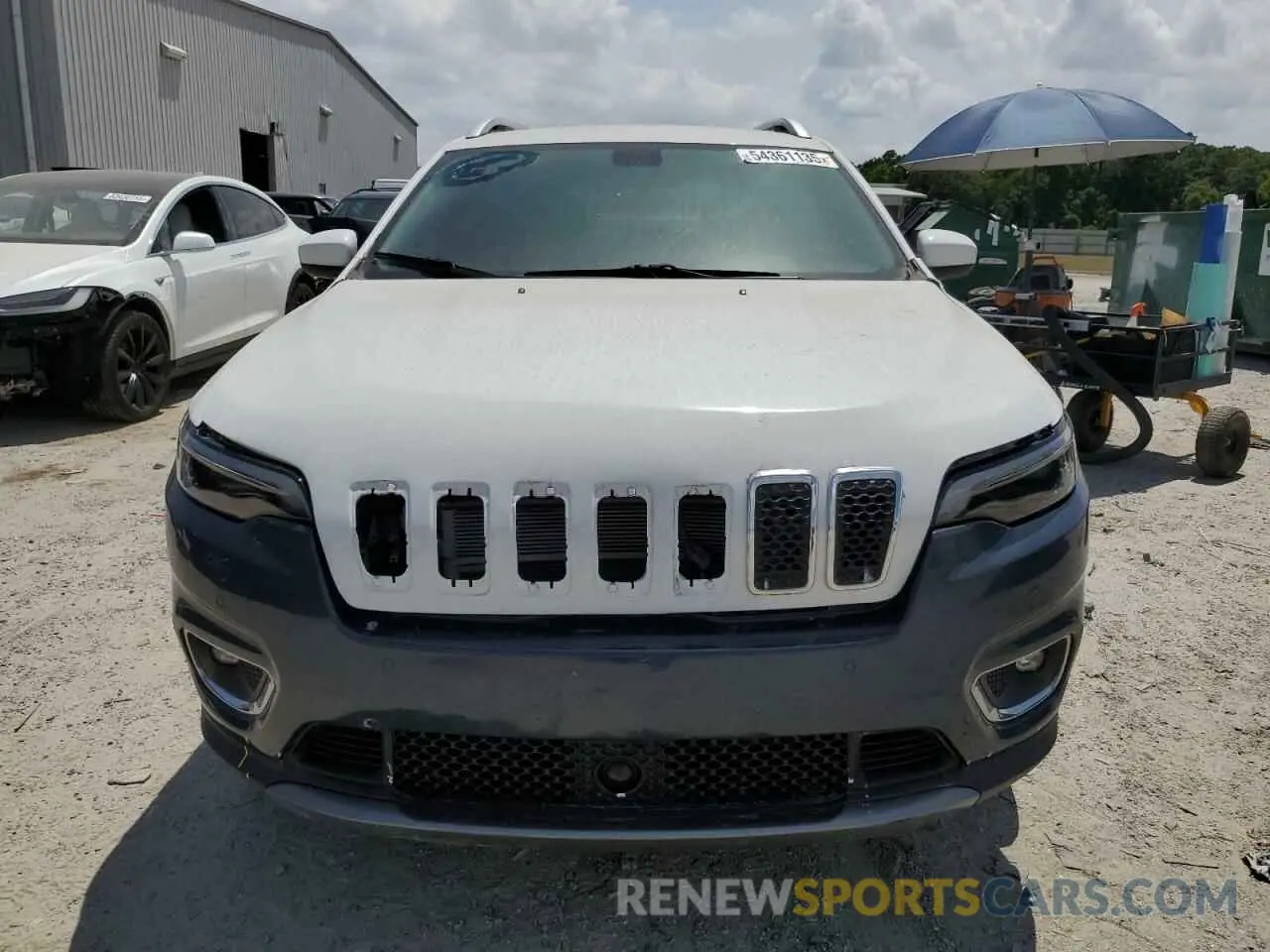 5 fotografías del automóvil dañado 1C4PJMCB8LD579560 JEEP GRAND CHER 2020