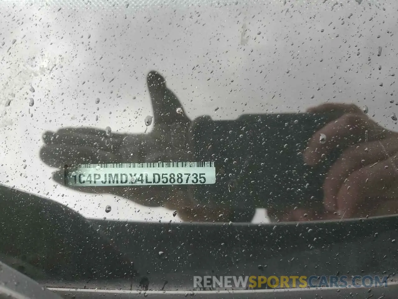 13 fotografías del automóvil dañado 1C4PJMDX4LD588735 JEEP GRAND CHER 2020