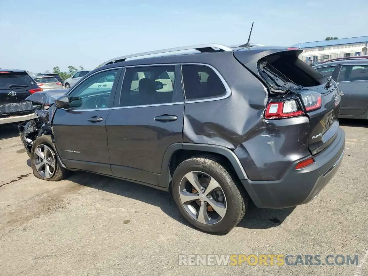 2 fotografías del automóvil dañado 1C4PJMDX9LD578847 JEEP GRAND CHER 2020
