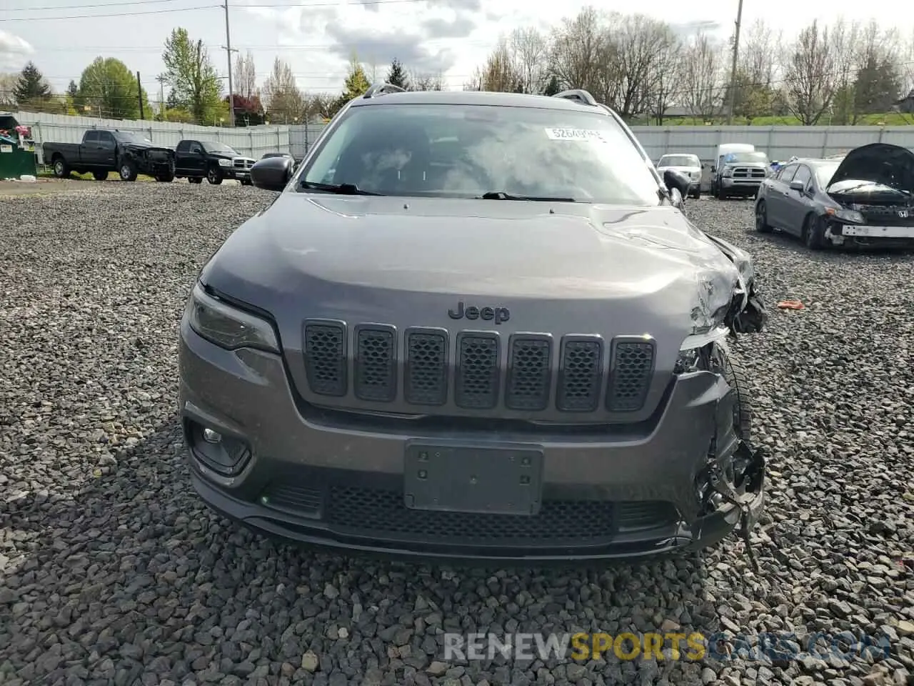 5 fotografías del automóvil dañado 1C4PJMLB9LD581981 JEEP GRAND CHER 2020
