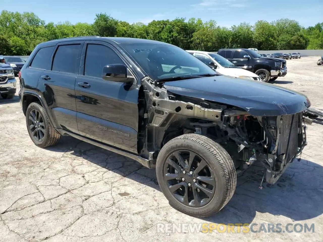 4 fotografías del automóvil dañado 1C4RJEAG7LC403103 JEEP GRAND CHER 2020