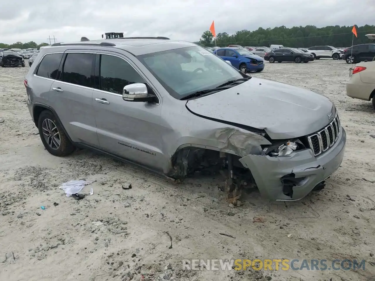 4 fotografías del automóvil dañado 1C4RJEBG3LC295111 JEEP GRAND CHER 2020
