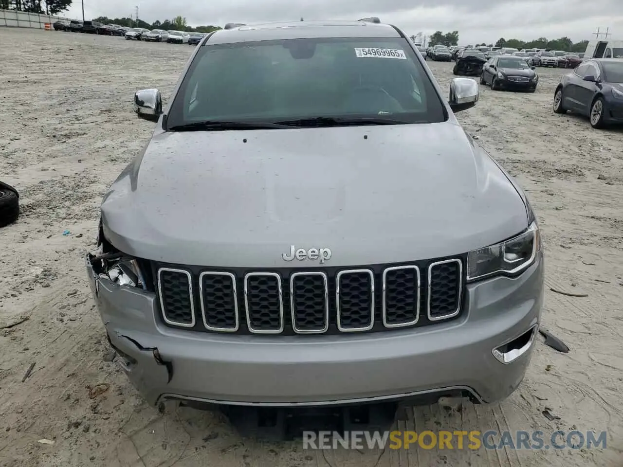 5 fotografías del automóvil dañado 1C4RJEBG3LC295111 JEEP GRAND CHER 2020