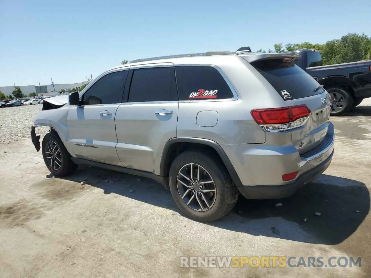 2 fotografías del automóvil dañado 1C4RJEBG4LC265535 JEEP GRAND CHER 2020