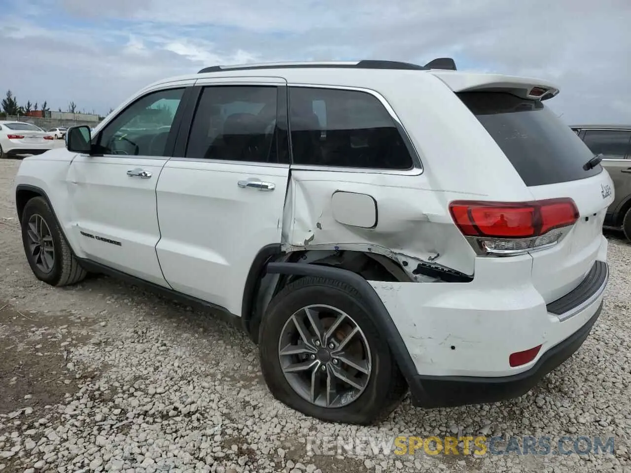 2 fotografías del automóvil dañado 1C4RJEBG8LC182237 JEEP GRAND CHER 2020
