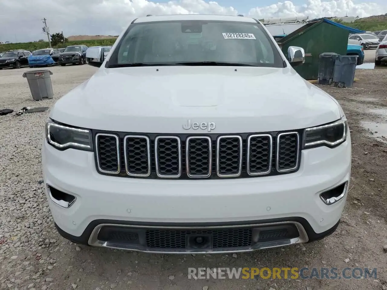5 fotografías del automóvil dañado 1C4RJEBG8LC182237 JEEP GRAND CHER 2020