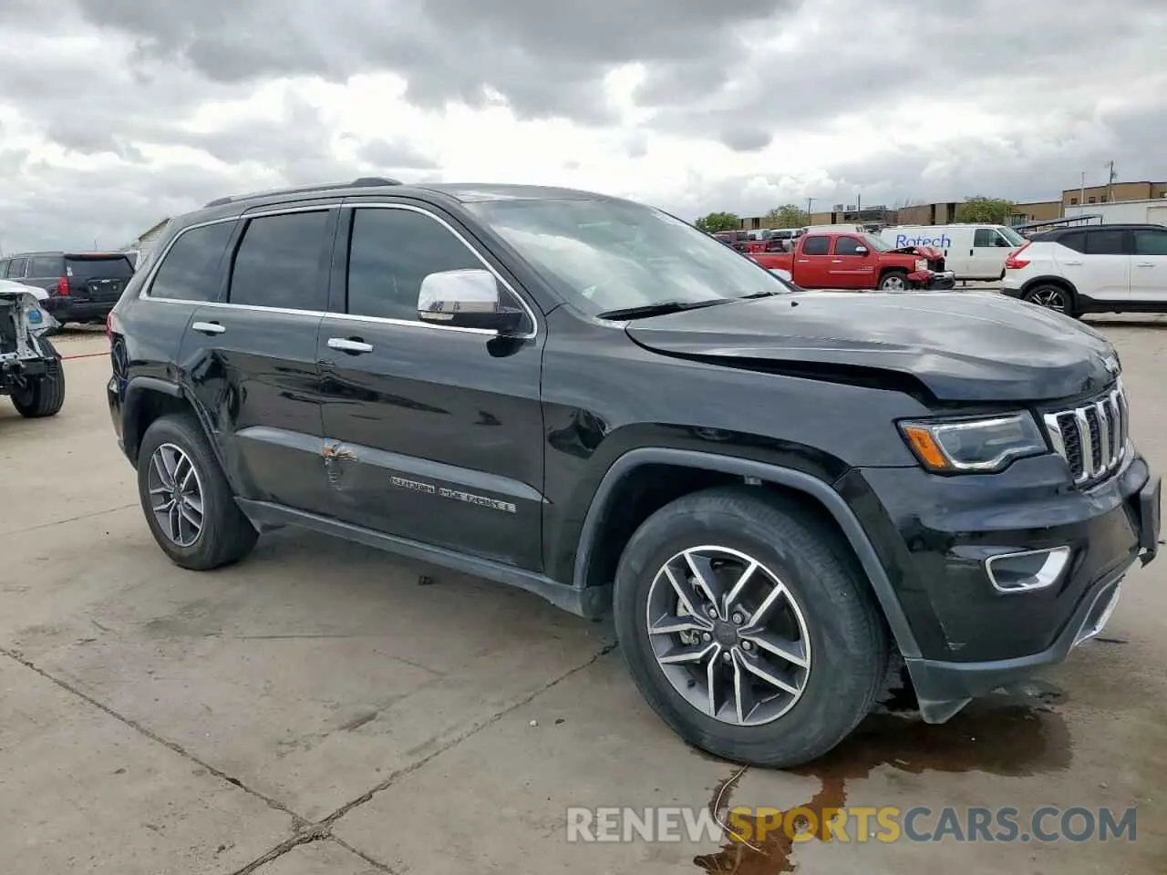 4 fotografías del automóvil dañado 1C4RJEBG9LC295453 JEEP GRAND CHER 2020