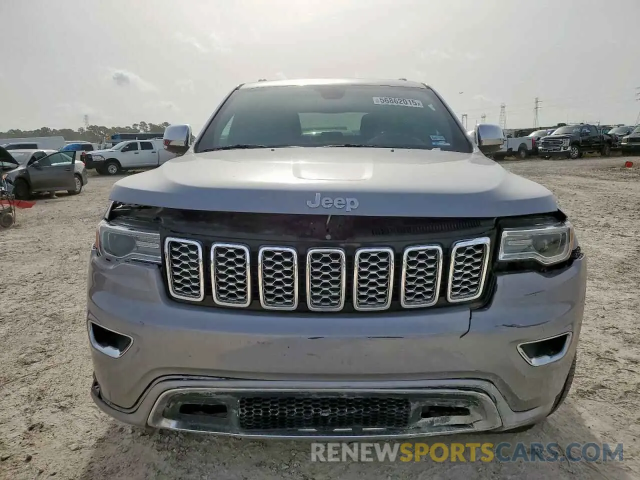 5 fotografías del automóvil dañado 1C4RJECG7LC407827 JEEP GRAND CHER 2020