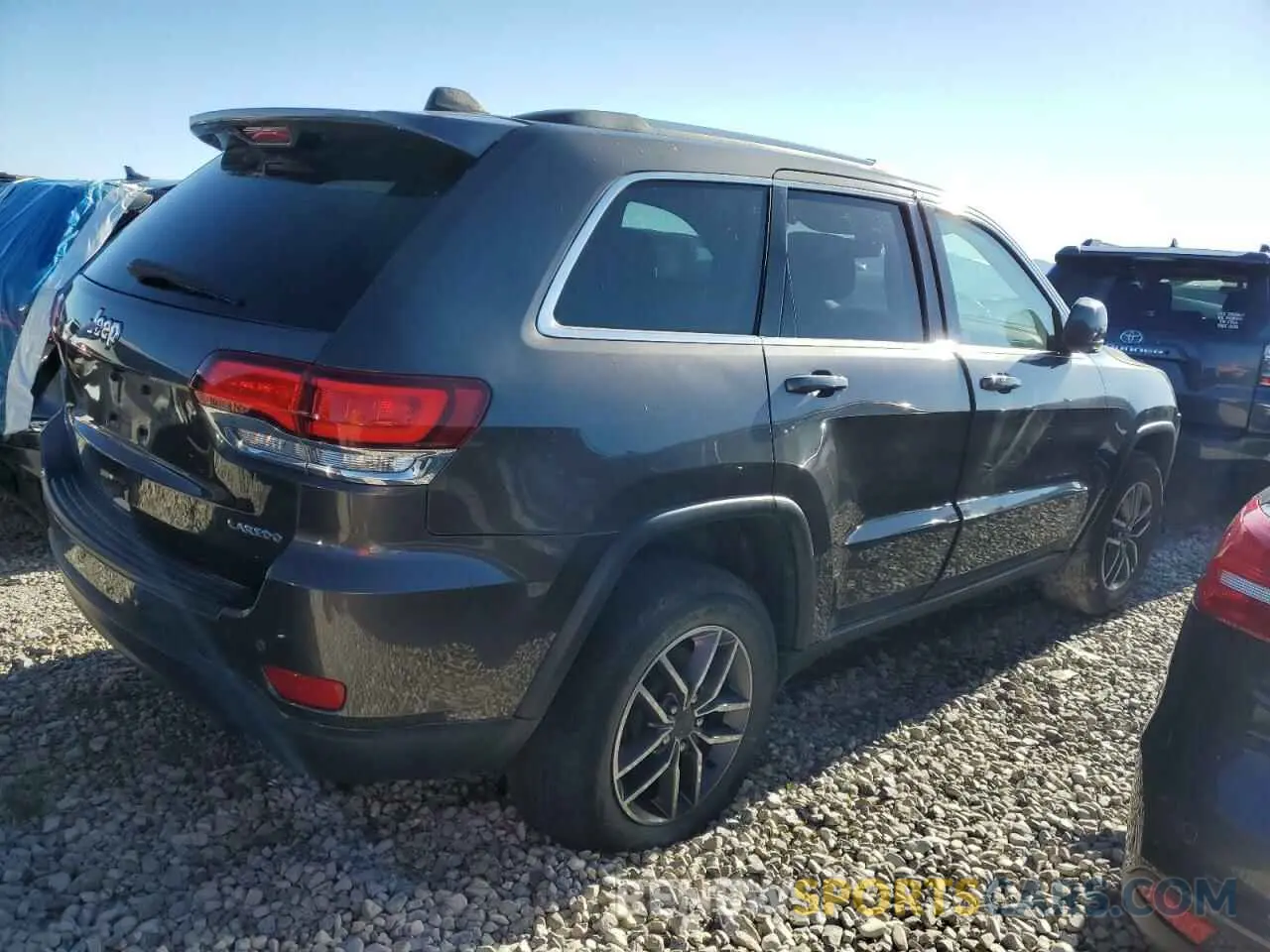 3 fotografías del automóvil dañado 1C4RJFAG2LC234100 JEEP GRAND CHER 2020