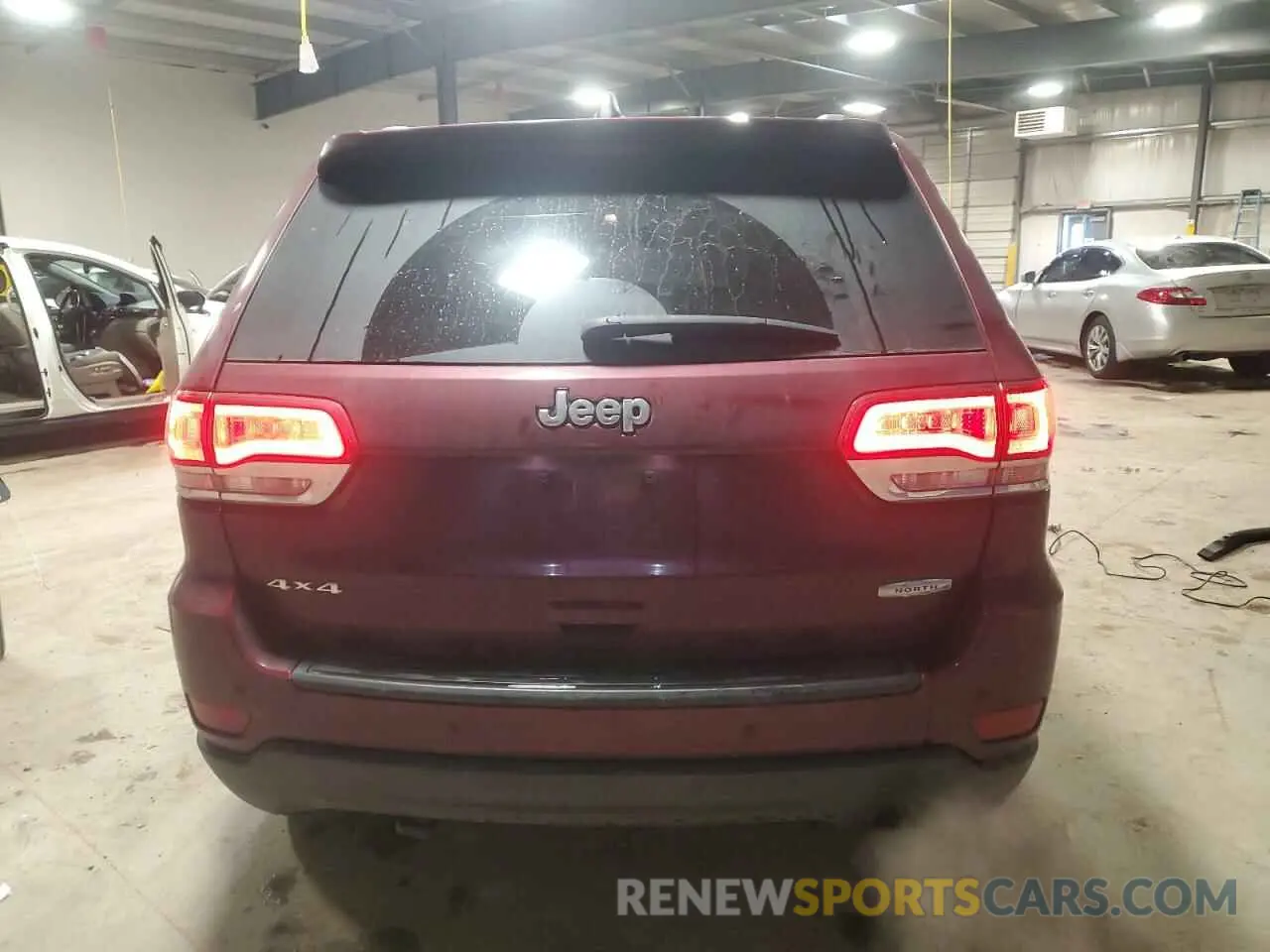6 fotografías del automóvil dañado 1C4RJFAG2LC440419 JEEP GRAND CHER 2020
