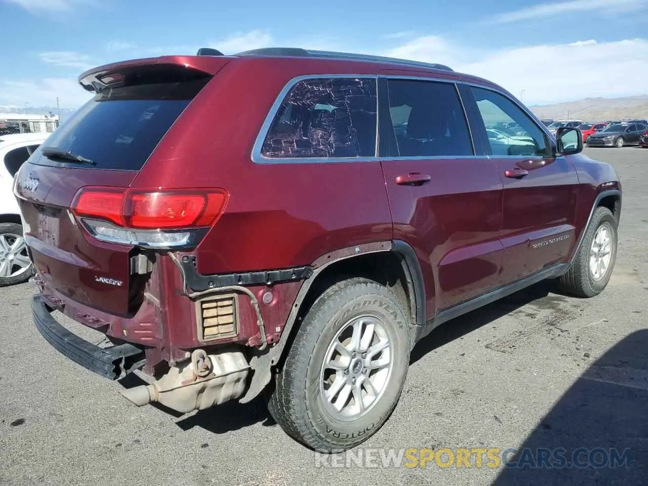 3 fotografías del automóvil dañado 1C4RJFAG3LC138055 JEEP GRAND CHER 2020