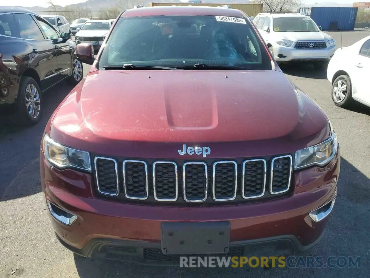 5 fotografías del automóvil dañado 1C4RJFAG3LC138055 JEEP GRAND CHER 2020