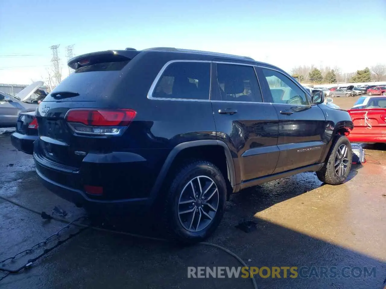 3 fotografías del automóvil dañado 1C4RJFAG3LC343407 JEEP GRAND CHER 2020