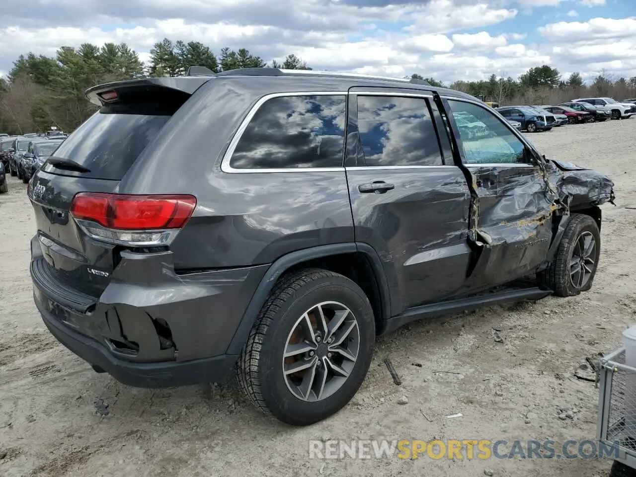 3 fotografías del automóvil dañado 1C4RJFAG4LC315227 JEEP GRAND CHER 2020