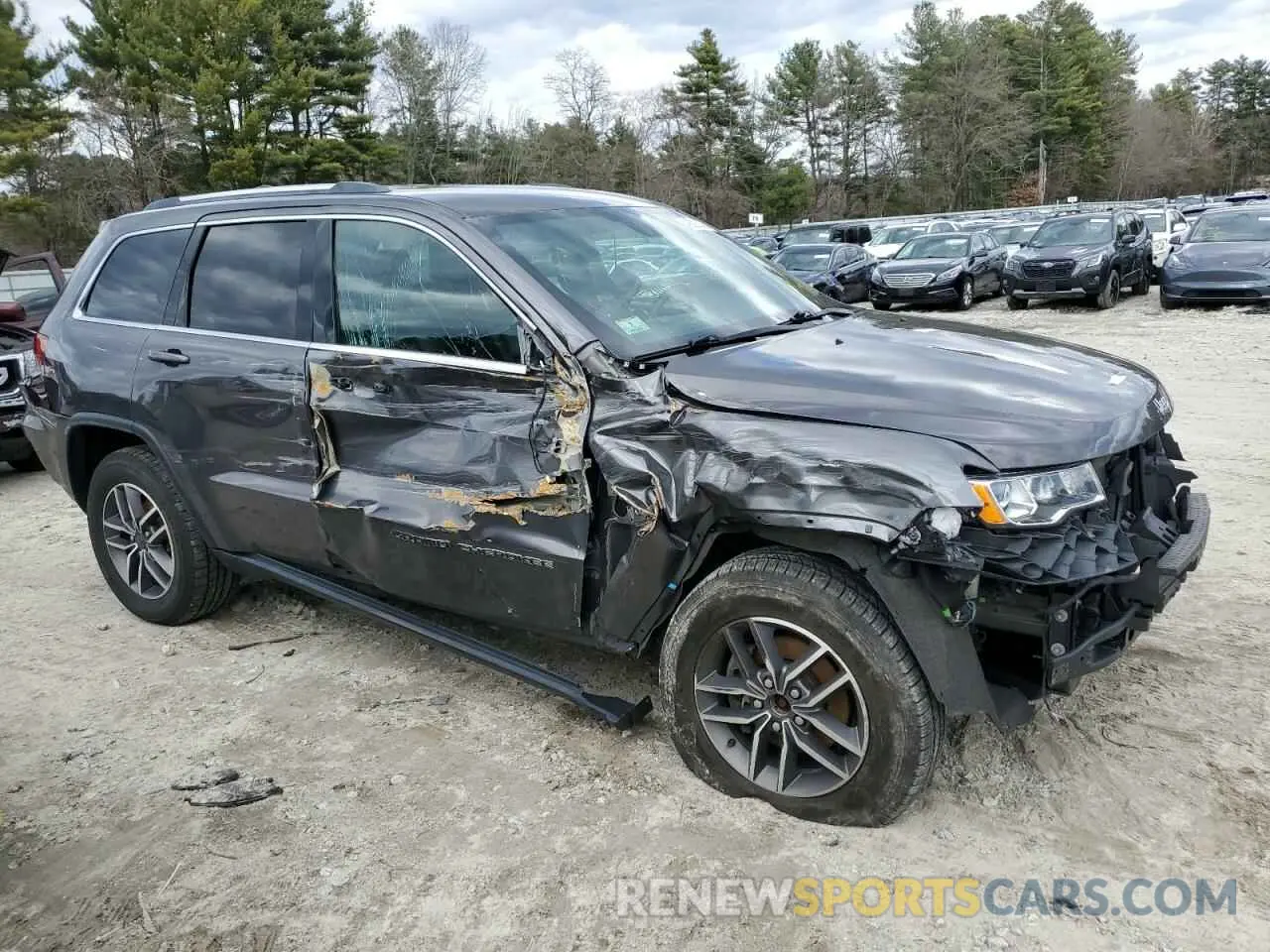 4 fotografías del automóvil dañado 1C4RJFAG4LC315227 JEEP GRAND CHER 2020