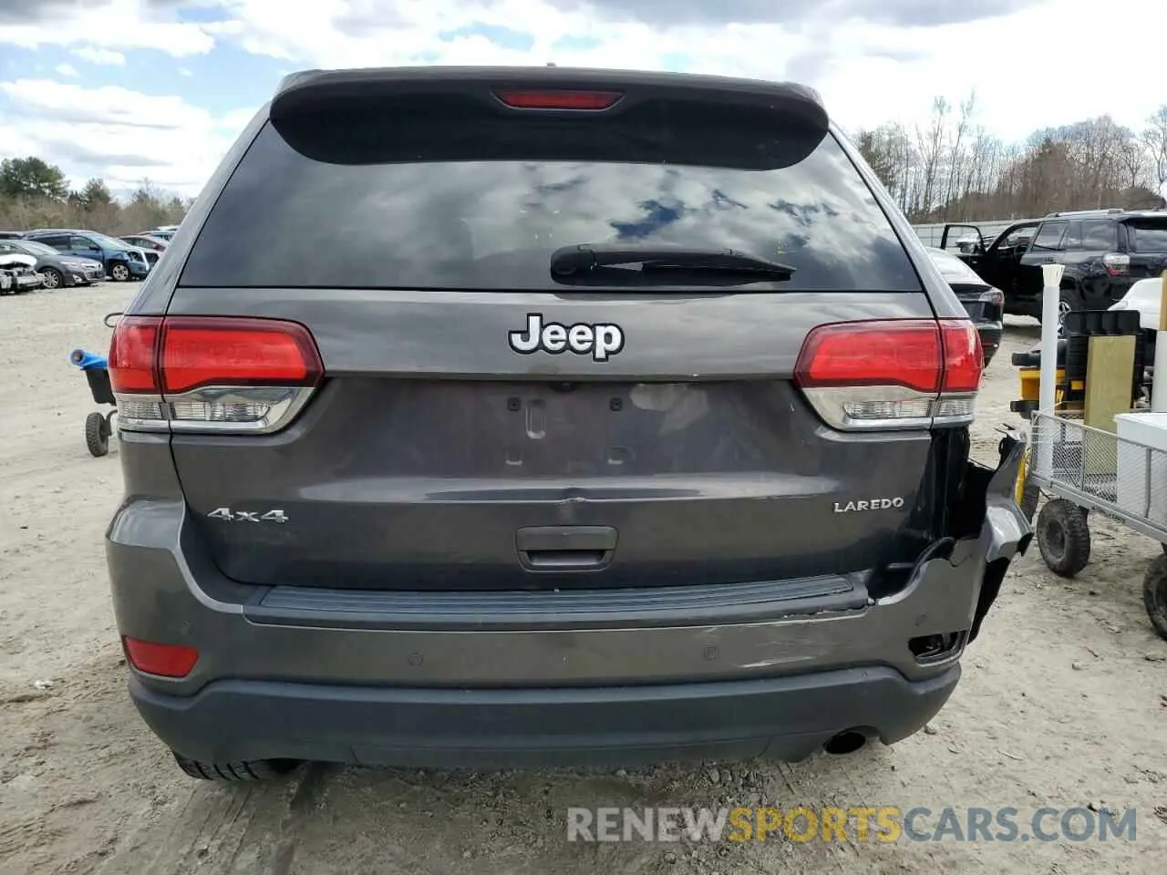 6 fotografías del automóvil dañado 1C4RJFAG4LC315227 JEEP GRAND CHER 2020
