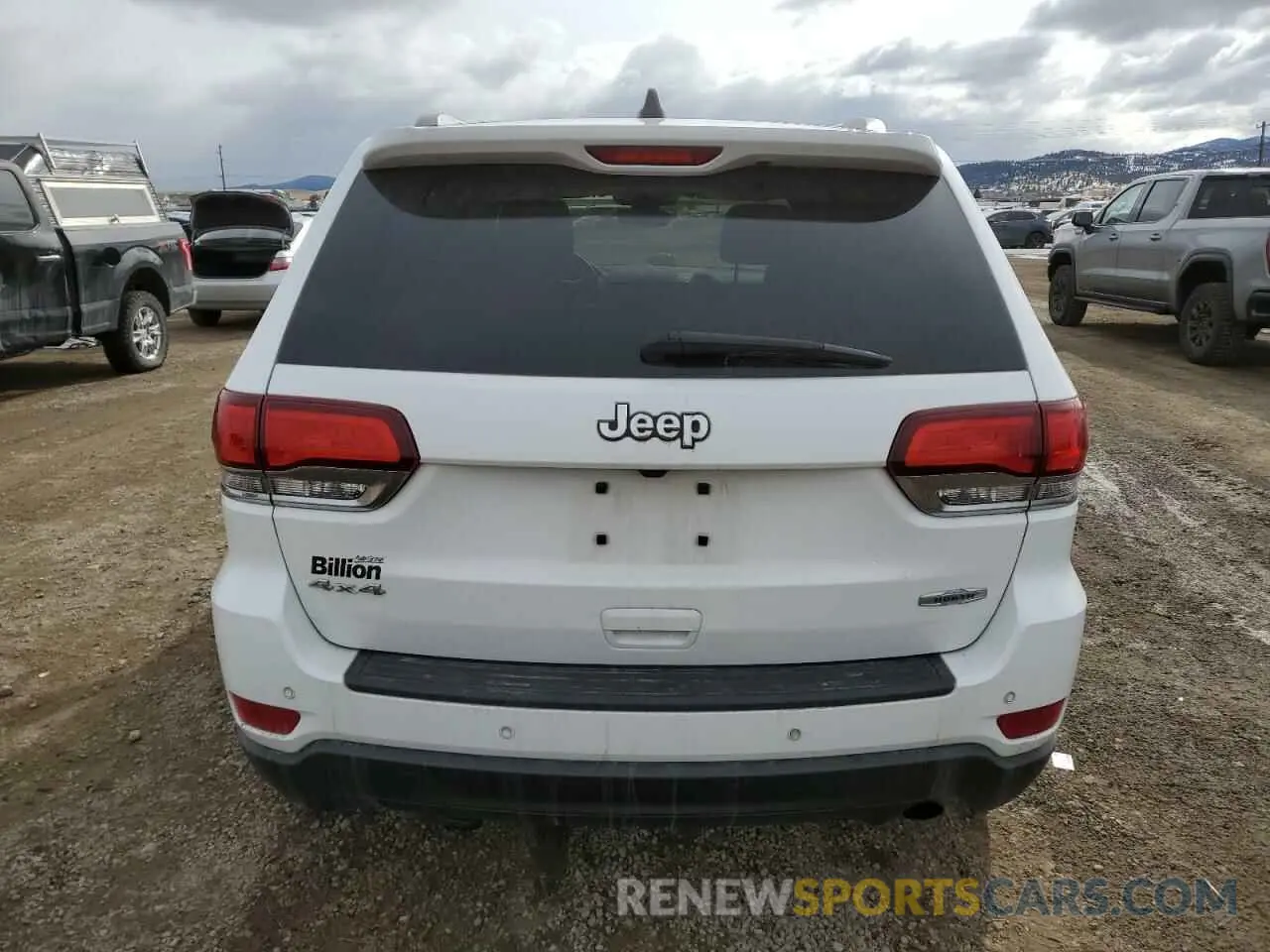 6 fotografías del automóvil dañado 1C4RJFAG4LC436792 JEEP GRAND CHER 2020
