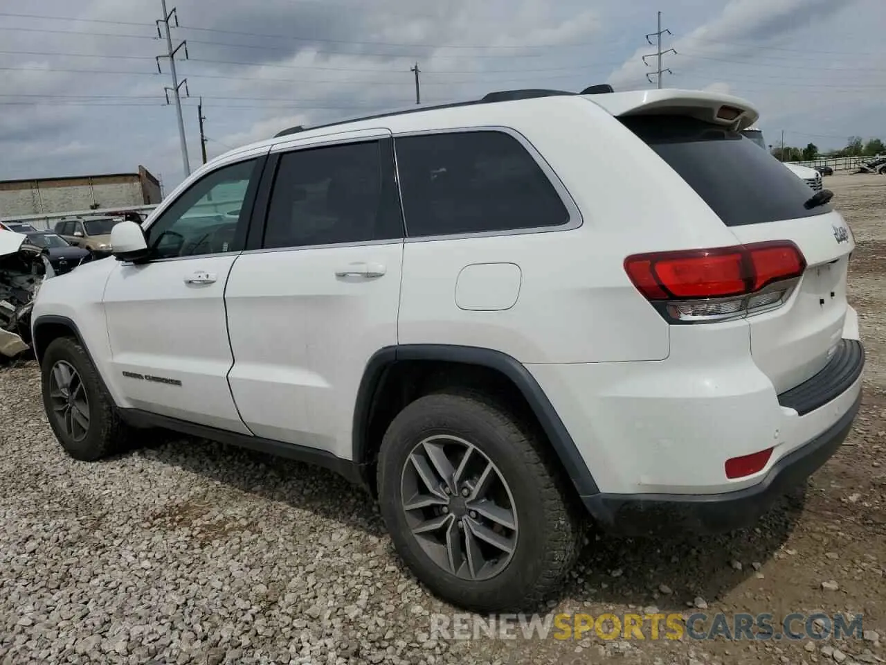 2 fotografías del automóvil dañado 1C4RJFAG5LC122701 JEEP GRAND CHER 2020