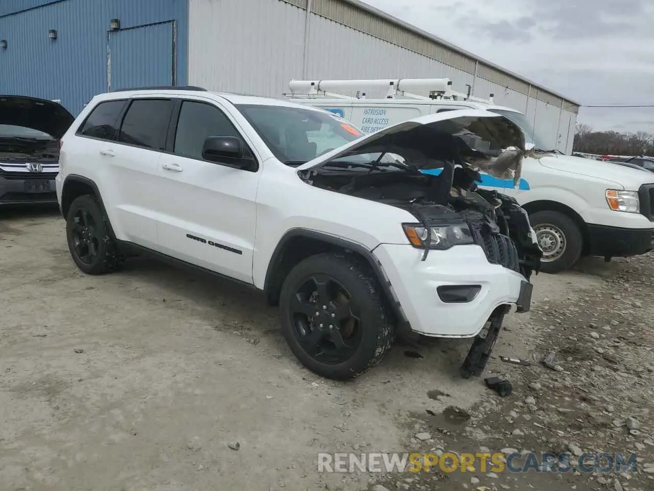 4 fotografías del automóvil dañado 1C4RJFAG5LC126408 JEEP GRAND CHER 2020