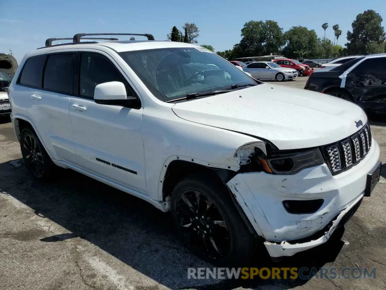 4 fotografías del automóvil dañado 1C4RJFAG7LC149186 JEEP GRAND CHER 2020