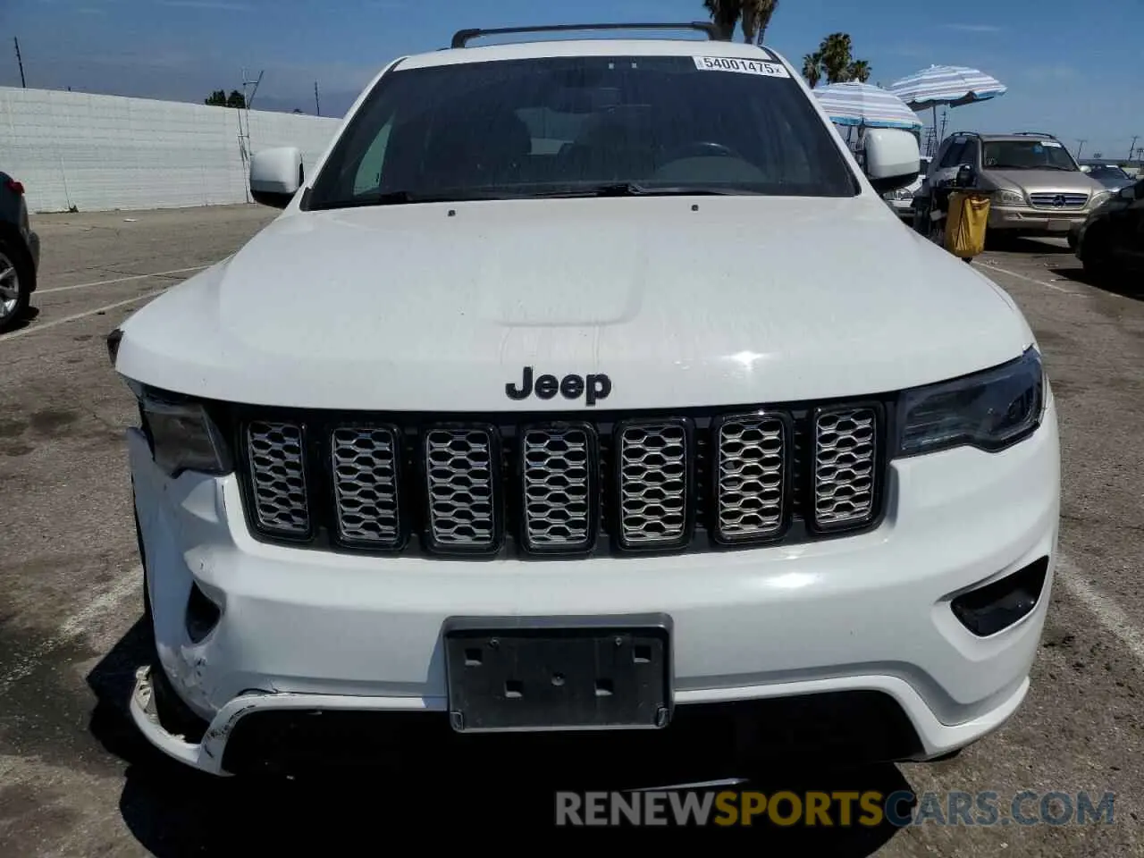 5 fotografías del automóvil dañado 1C4RJFAG7LC149186 JEEP GRAND CHER 2020