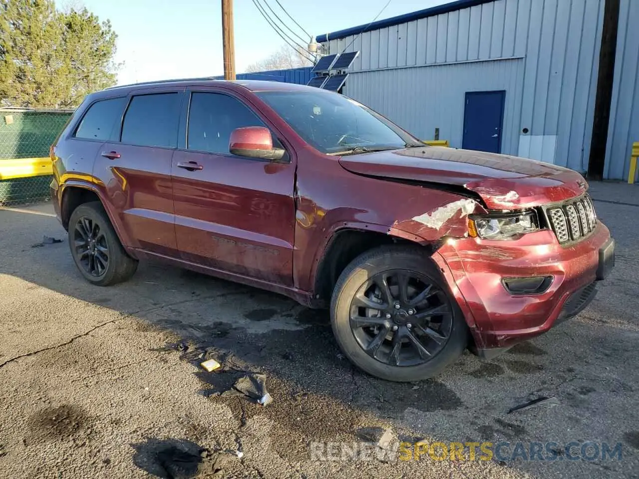 4 fotografías del automóvil dañado 1C4RJFAG8LC121686 JEEP GRAND CHER 2020