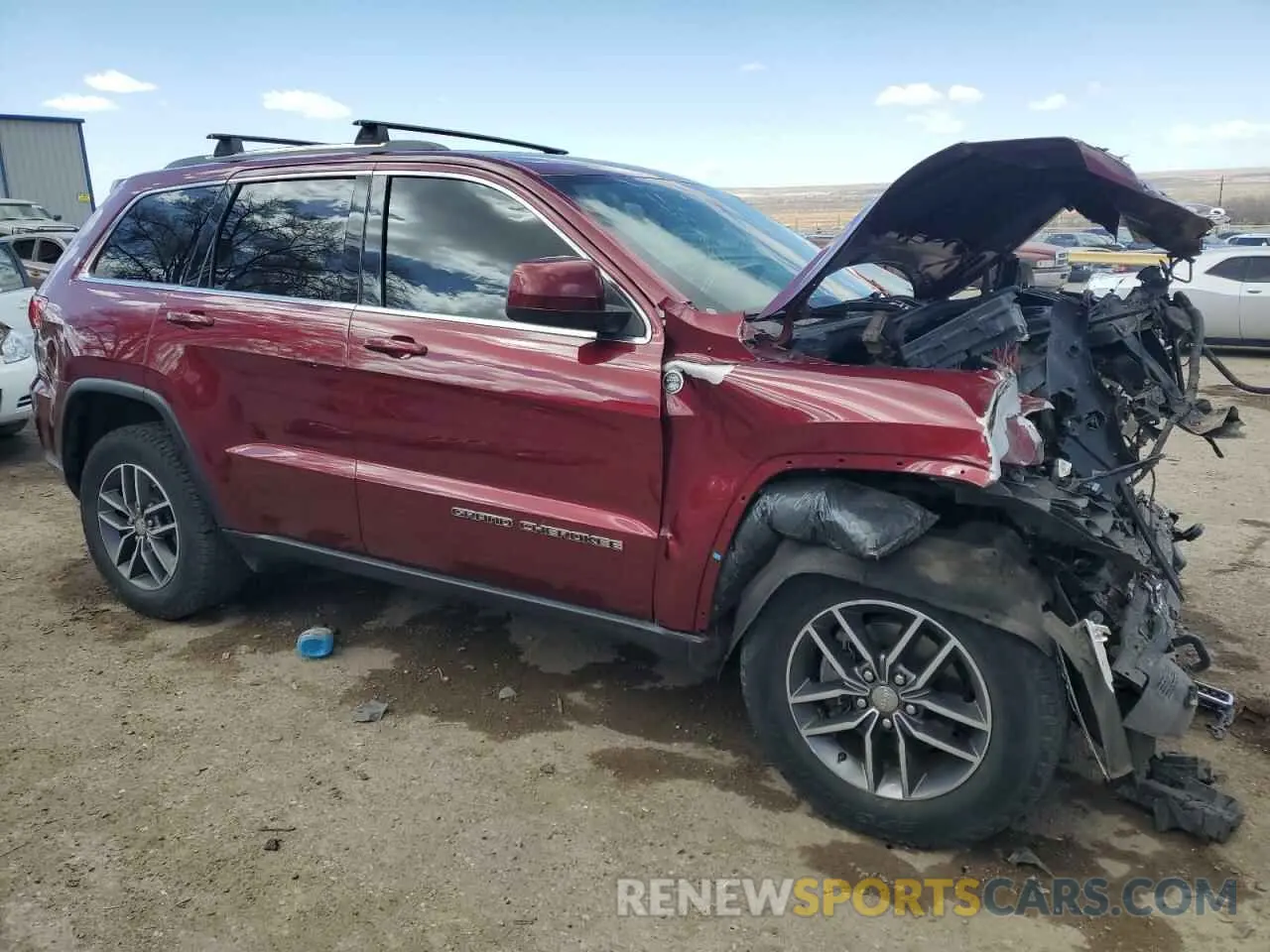 4 fotografías del automóvil dañado 1C4RJFAG8LC363037 JEEP GRAND CHER 2020