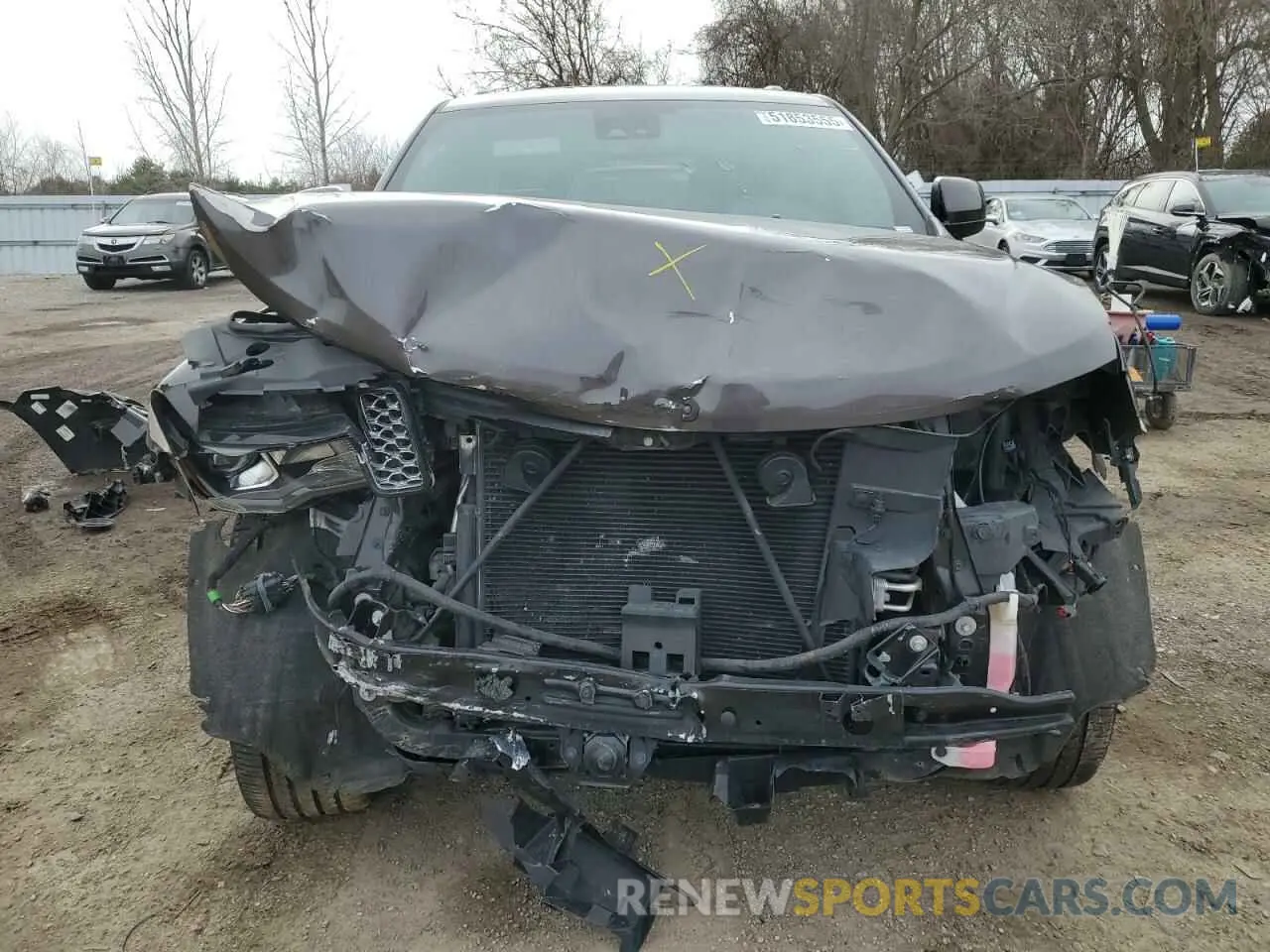 5 fotografías del automóvil dañado 1C4RJFAG9LC405683 JEEP GRAND CHER 2020