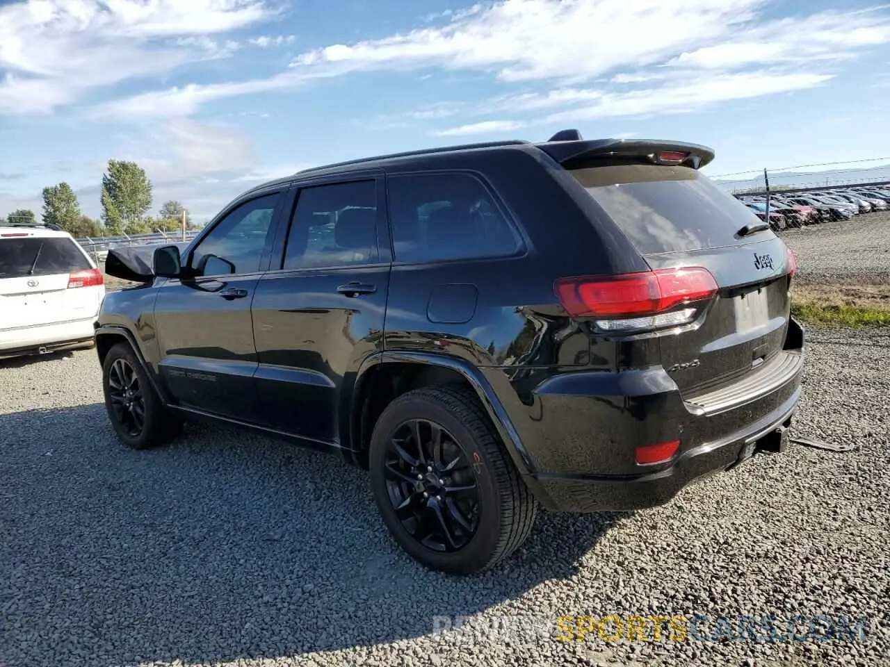 2 fotografías del automóvil dañado 1C4RJFAGXLC249959 JEEP GRAND CHER 2020