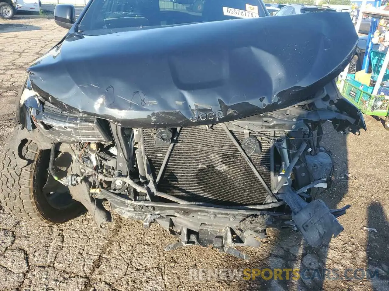 12 fotografías del automóvil dañado 1C4RJFAGXLC267524 JEEP GRAND CHER 2020