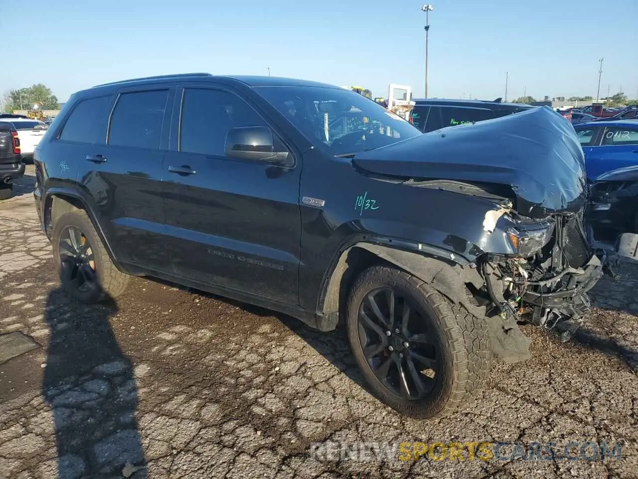 4 fotografías del automóvil dañado 1C4RJFAGXLC267524 JEEP GRAND CHER 2020