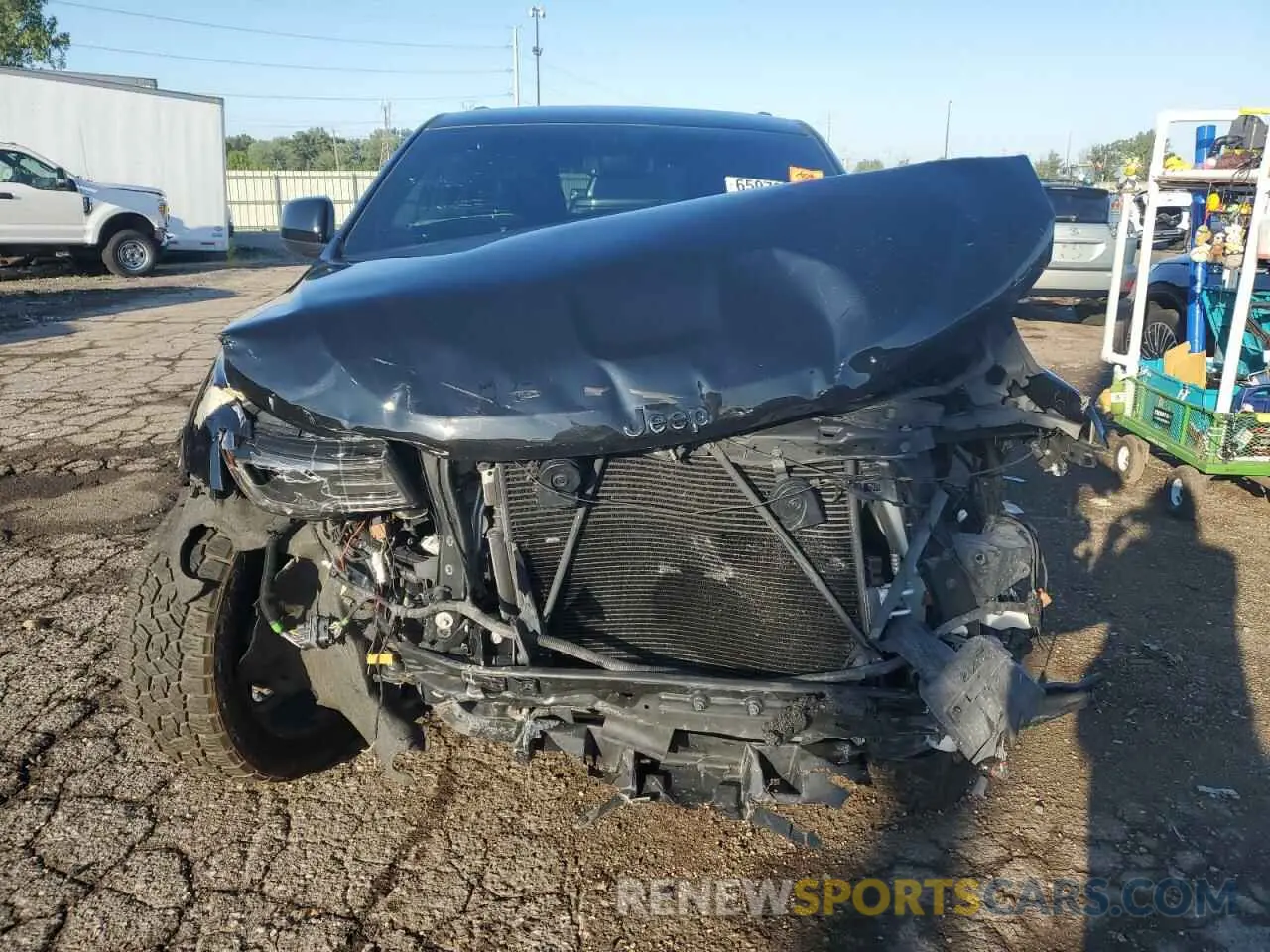 5 fotografías del automóvil dañado 1C4RJFAGXLC267524 JEEP GRAND CHER 2020