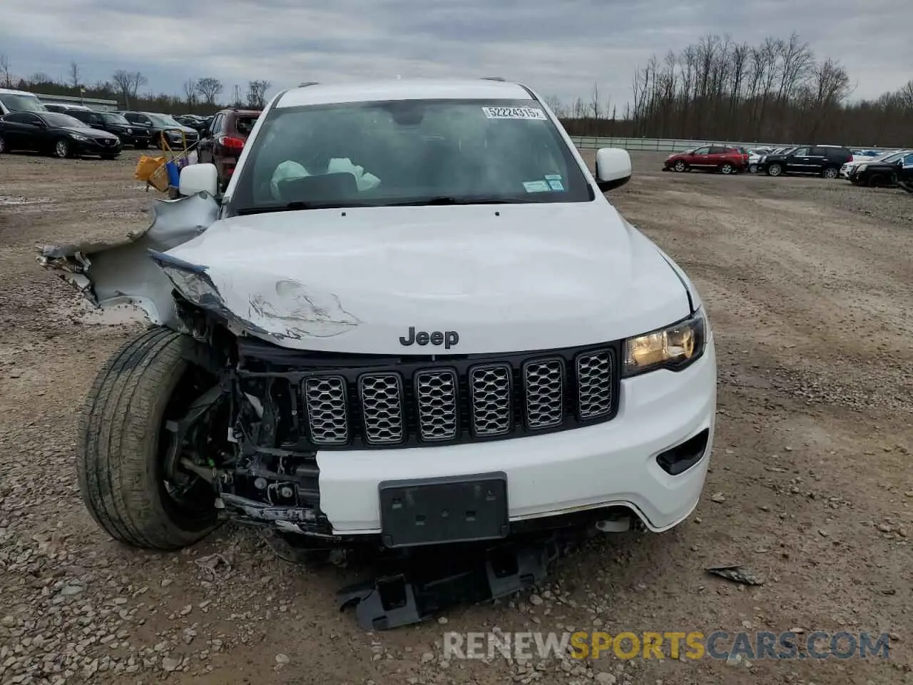 5 fotografías del automóvil dañado 1C4RJFAGXLC272299 JEEP GRAND CHER 2020