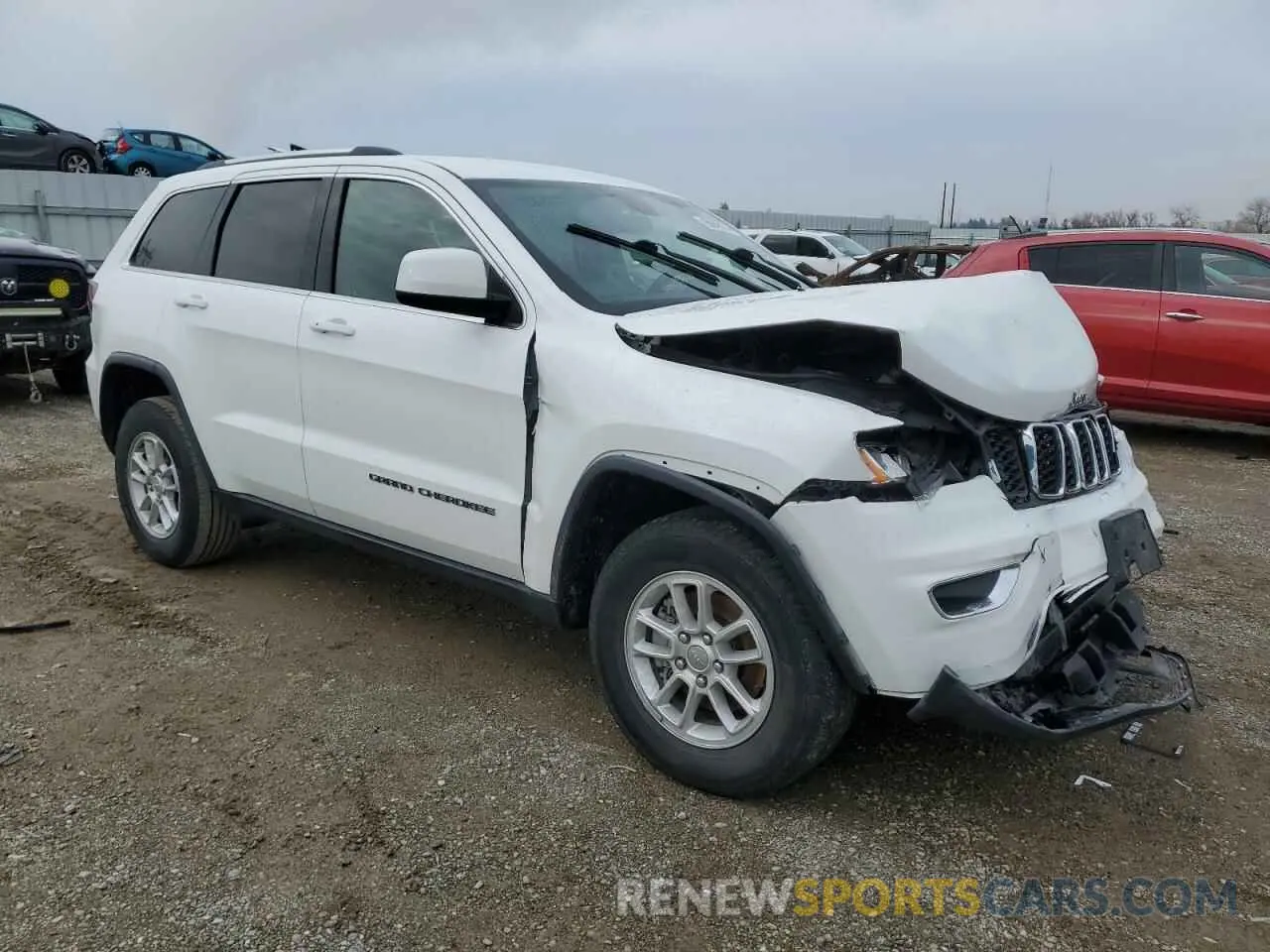 4 fotografías del automóvil dañado 1C4RJFAGXLC354212 JEEP GRAND CHER 2020