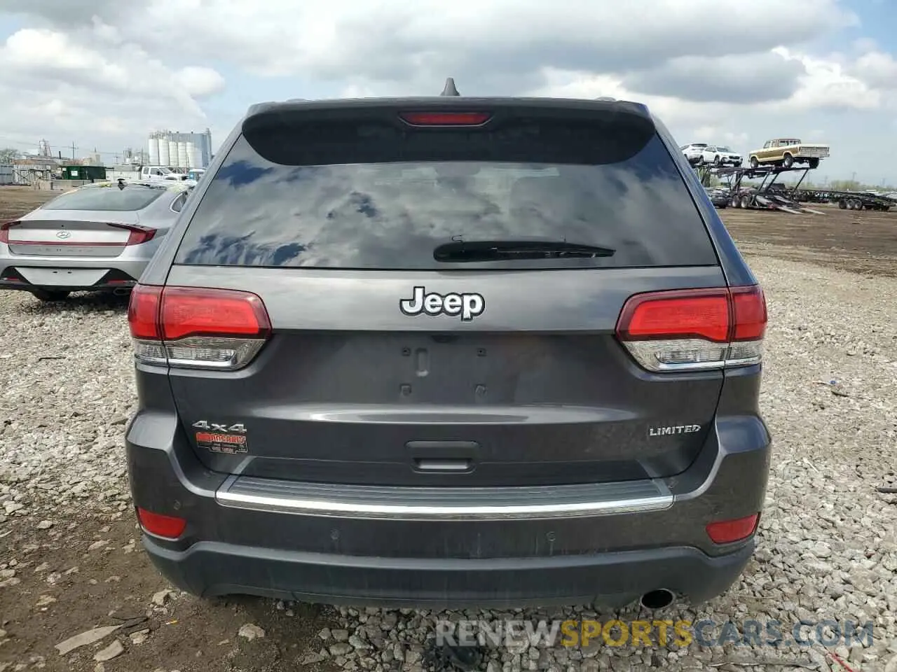 6 fotografías del automóvil dañado 1C4RJFBG1LC177757 JEEP GRAND CHER 2020