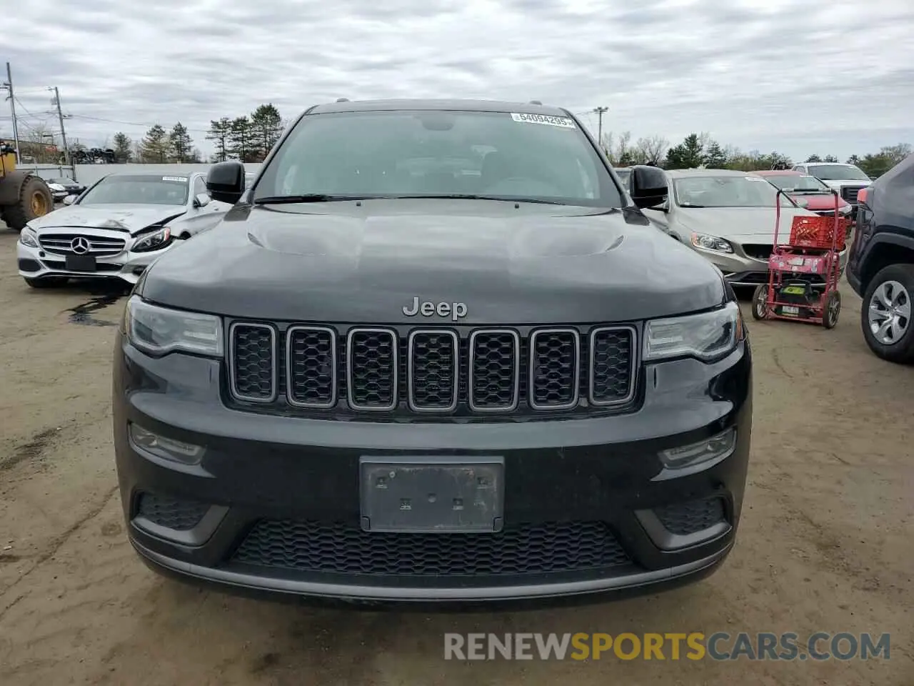5 fotografías del automóvil dañado 1C4RJFBG1LC179024 JEEP GRAND CHER 2020
