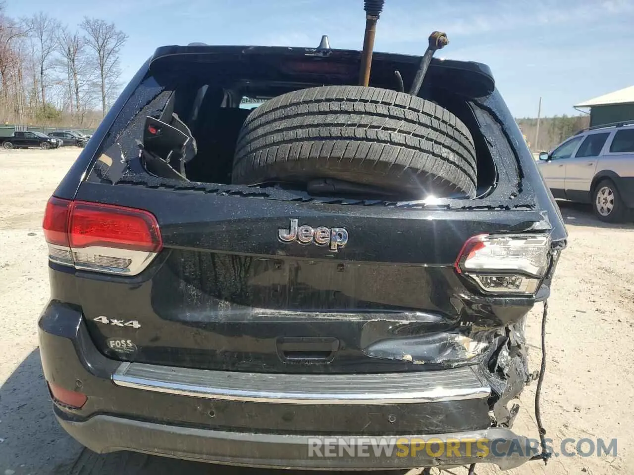 6 fotografías del automóvil dañado 1C4RJFBG1LC255759 JEEP GRAND CHER 2020
