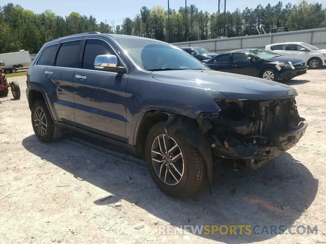 4 fotografías del automóvil dañado 1C4RJFBG1LC337149 JEEP GRAND CHER 2020