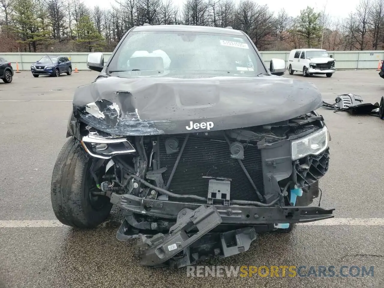 5 fotografías del automóvil dañado 1C4RJFBG1LC422525 JEEP GRAND CHER 2020