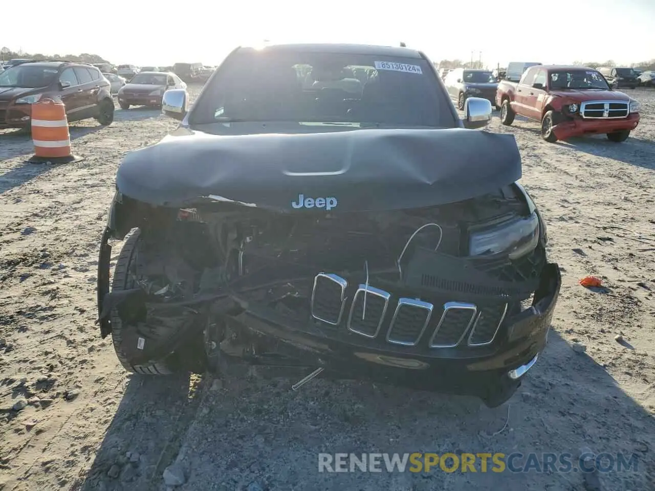 5 fotografías del automóvil dañado 1C4RJFBG1LC422895 JEEP GRAND CHER 2020