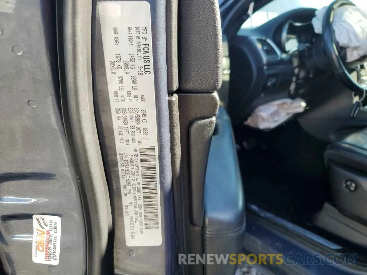 13 fotografías del automóvil dañado 1C4RJFBG2LC152060 JEEP GRAND CHER 2020