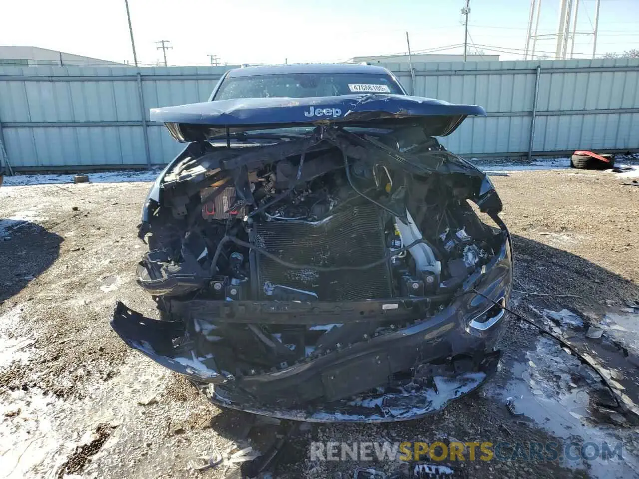 5 fotografías del automóvil dañado 1C4RJFBG2LC152060 JEEP GRAND CHER 2020
