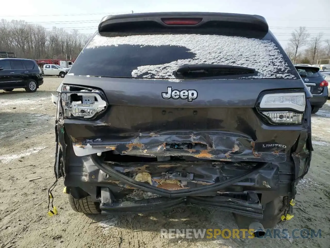 6 fotografías del automóvil dañado 1C4RJFBG2LC277771 JEEP GRAND CHER 2020